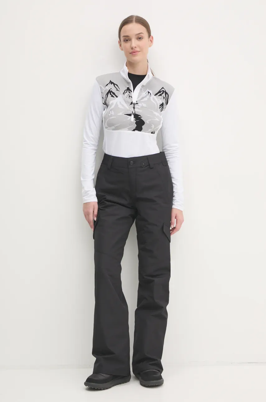 Спортивная кофта EA7 Emporio Armani St. Moritz Powerstretch цвет белый с аппликацией TJJFZ.6DTM47 Спортивная кофта EA7 Emporio Armani St. Moritz Powerstretch цвет белый с аппликацией TJJFZ.6DTM47
