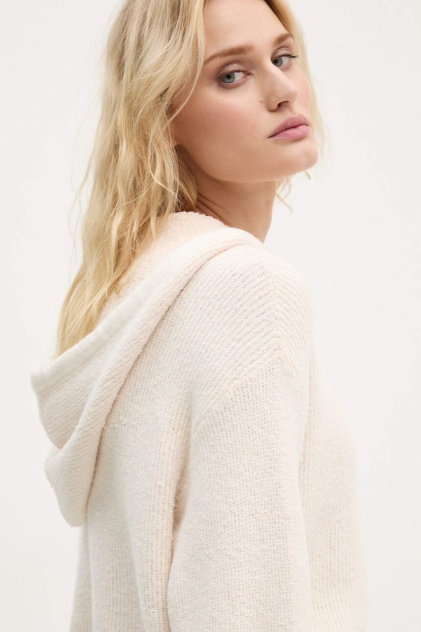 Πουλόβερ American Vintage χρώμα: μπεζ, BLI18BH24 φωτογραφία