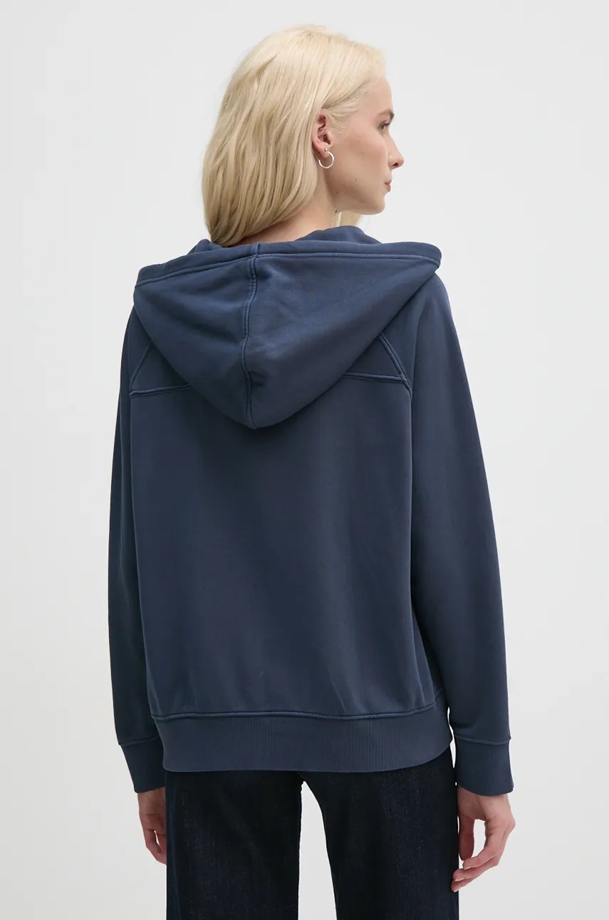Pepe Jeans felső FELICITY ZIPPER női, sima, kapucnis, PL581463 termék 2. képe