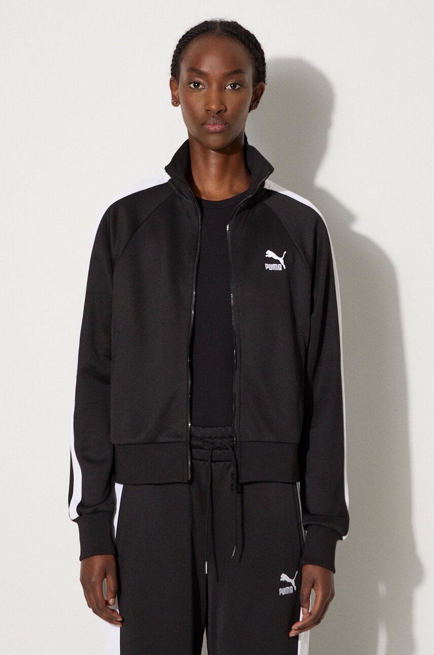 Puma bluza Iconic T7 Track Jacket Femei / Îmbrăcăminte / Bluze și hanorace / Cu fermoar answear.ro Puma bluza Iconic T7 Track Jacket Femei / Îmbrăcăminte / Bluze și hanorace / Cu fermoar answear.ro
