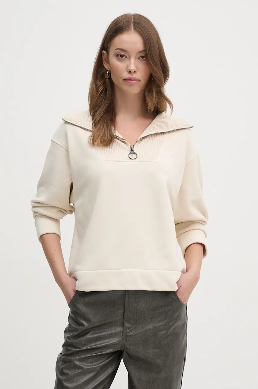 

Суичър Barbour в бежово с изчистен дизайн LOL0612, Бежов
