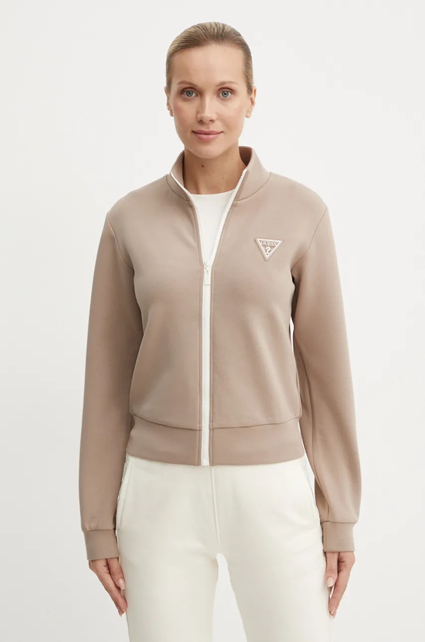 

Суичър Guess ANN в бежово с апликация V3BQ12 KBCK2, Бежов