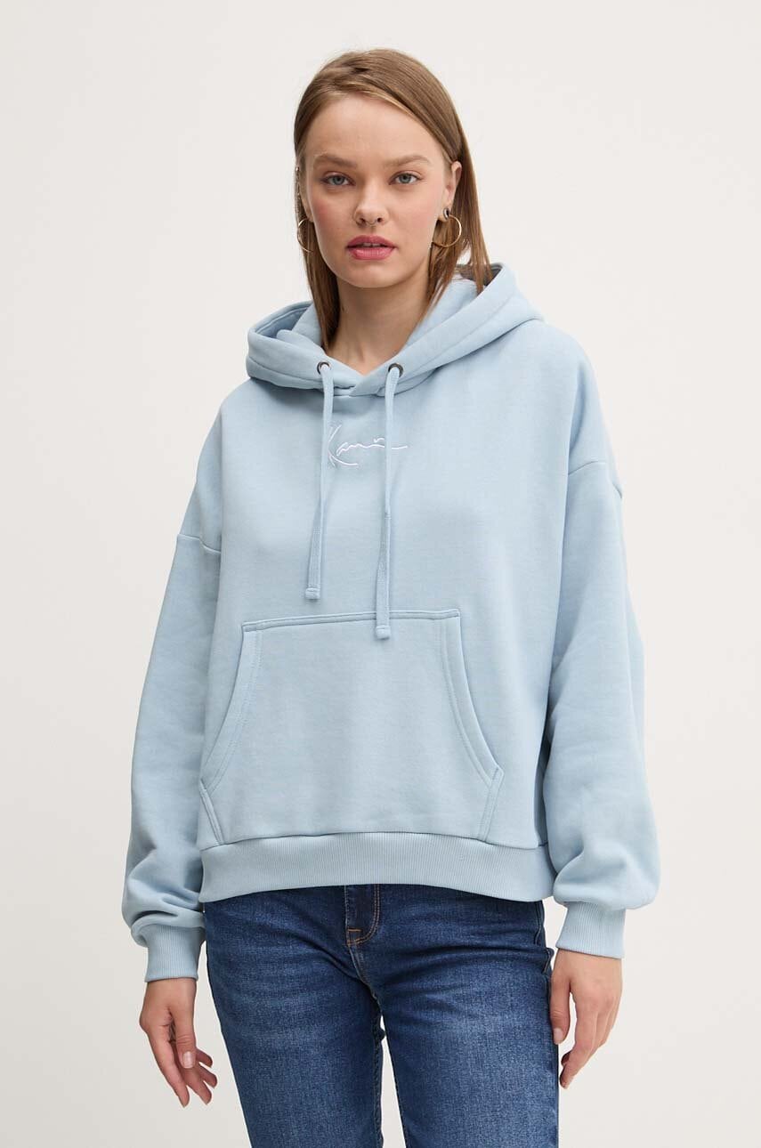 Karl Kani bluza femei, cu glugă, cu imprimeu, 61210021