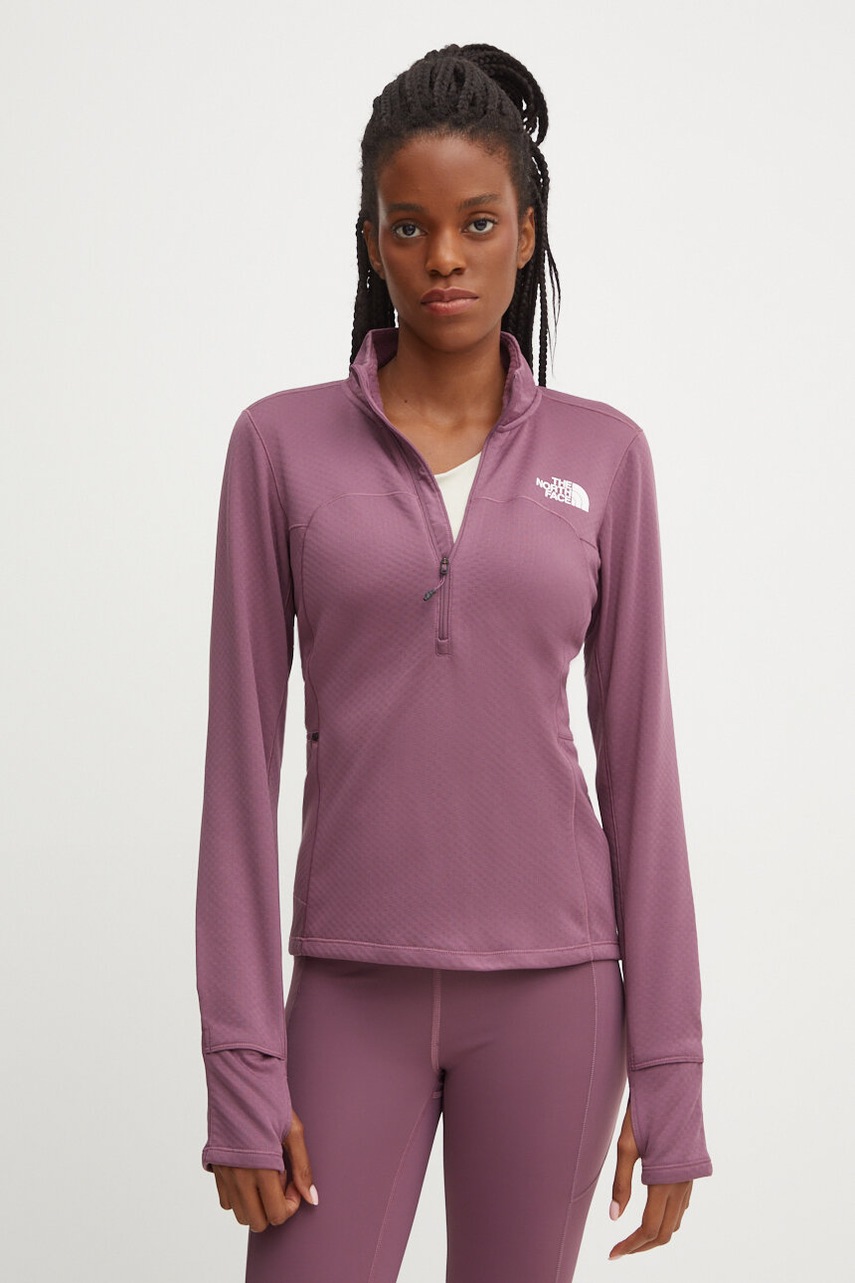 

Спортен суичър The North Face Winter Warm Pro в розово с изчистен дизайн NF0A88YK1NI1, Розов