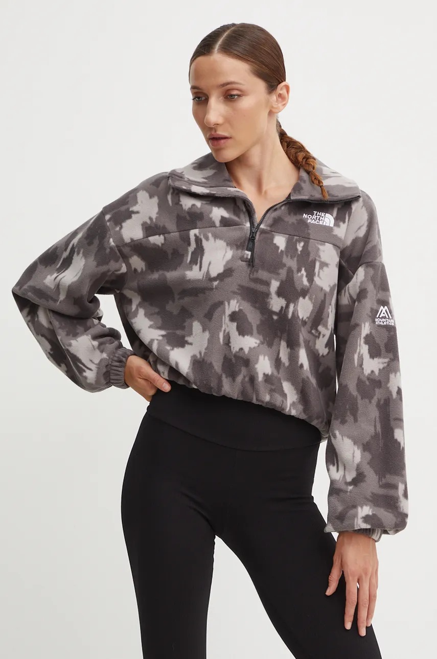 

Спортен суичър The North Face Mountain Athletics в сиво с десен NF0A893H7DI1, Сив