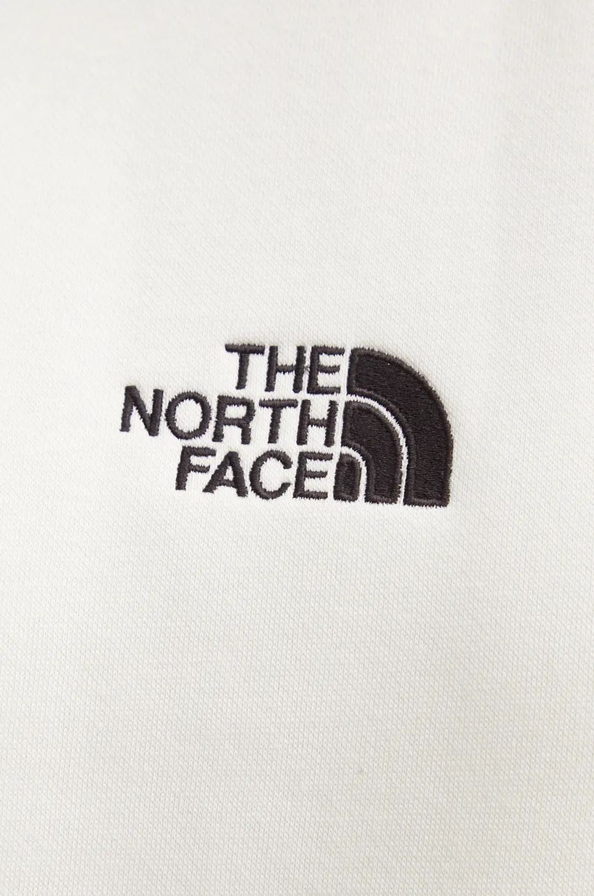 Dukserica The North Face Essential Crew za žene, boja: bež, s aplikacijom, NF0A89EPQLI1