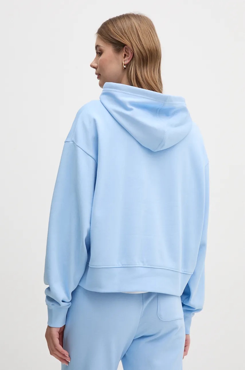 Кофта Lacoste жіноча з капюшоном з принтом SF2649 