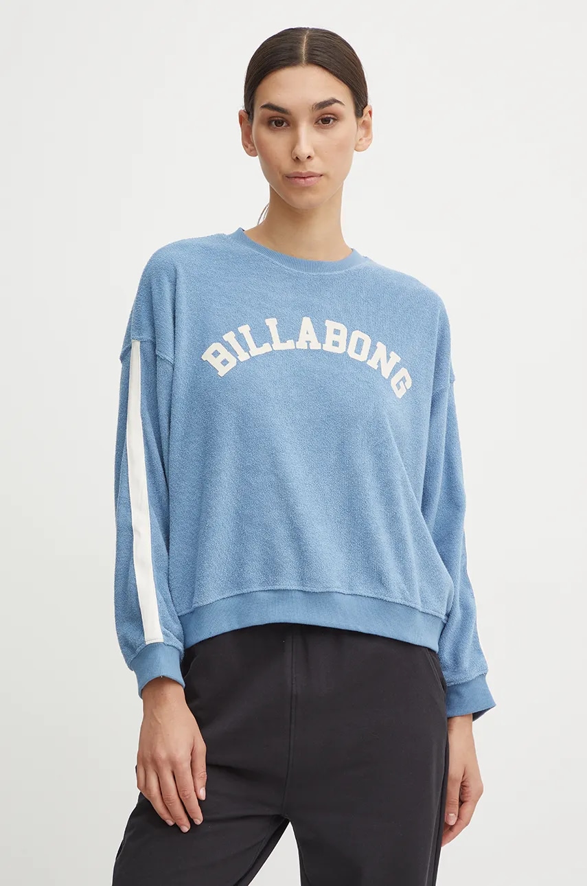 Billabong bluză New School Crew femei, cu imprimeu, ABJFT00461 Billabong bluză New School Crew femei, cu imprimeu, ABJFT00461