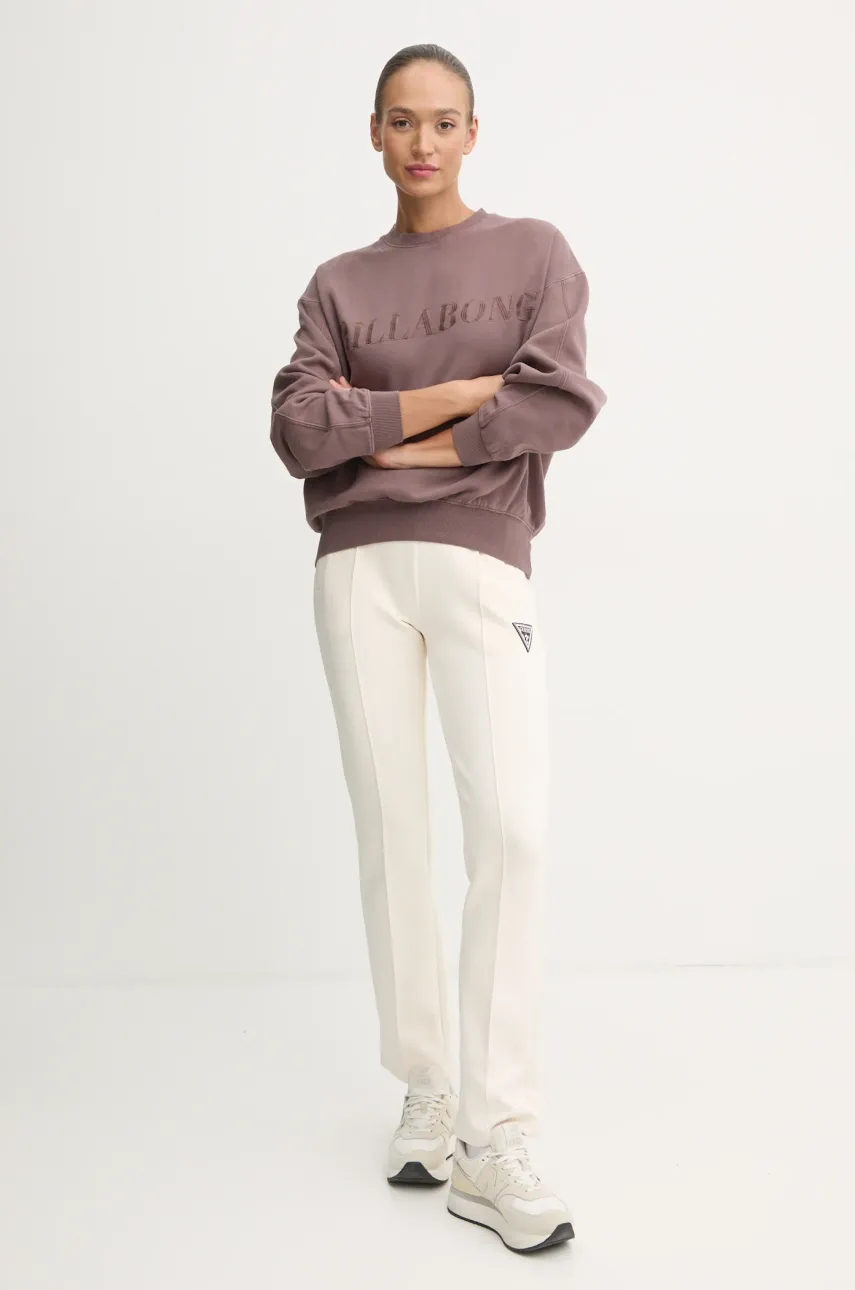 Кофта Billabong Palmin женская цвет коричневый с аппликацией ABJFT00456 Кофта Billabong Palmin женская цвет коричневый с аппликацией ABJFT00456