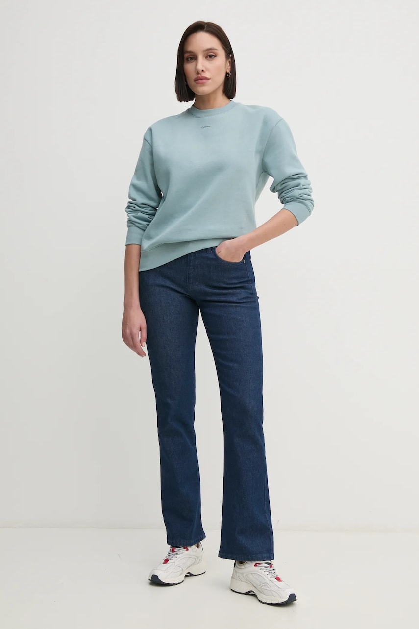 Кофта Calvin Klein женская однотонная K20K208329 Кофта Calvin Klein женская однотонная K20K208329