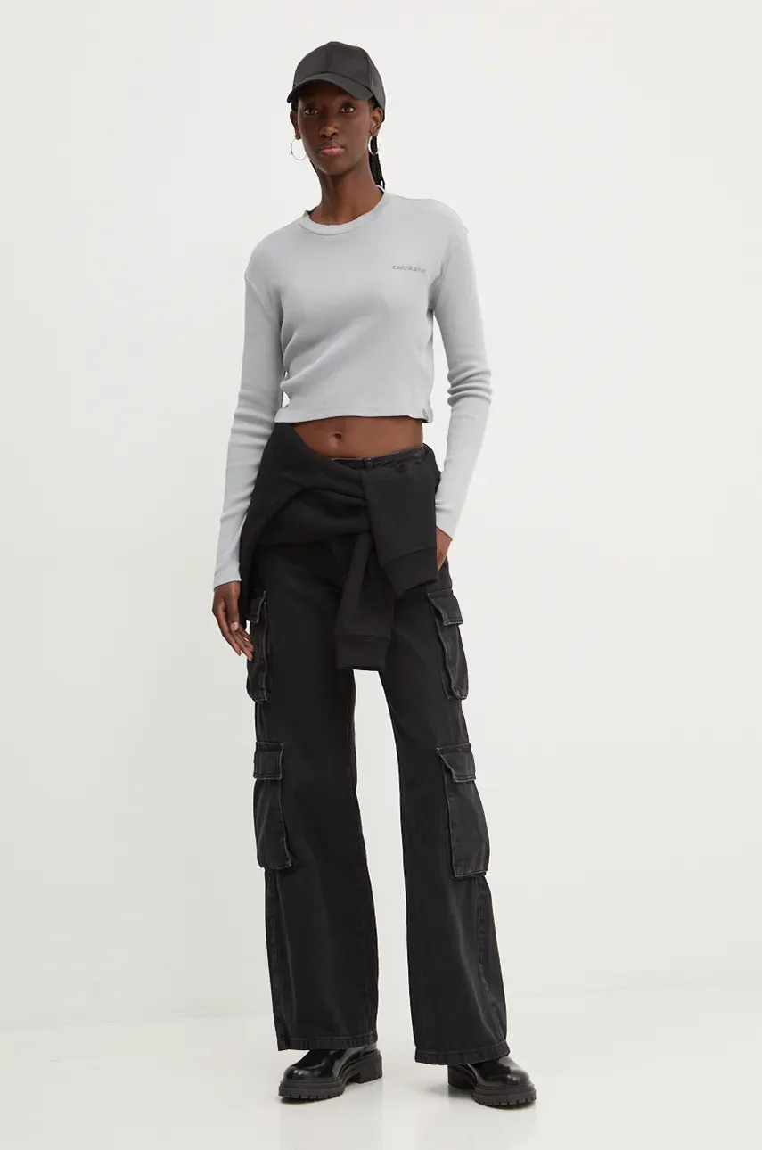 Кофта Dickies CLANCY женская цвет чёрный с капюшоном однотонная DK0A4Z2W Кофта Dickies CLANCY женская цвет чёрный с капюшоном однотонная DK0A4Z2W