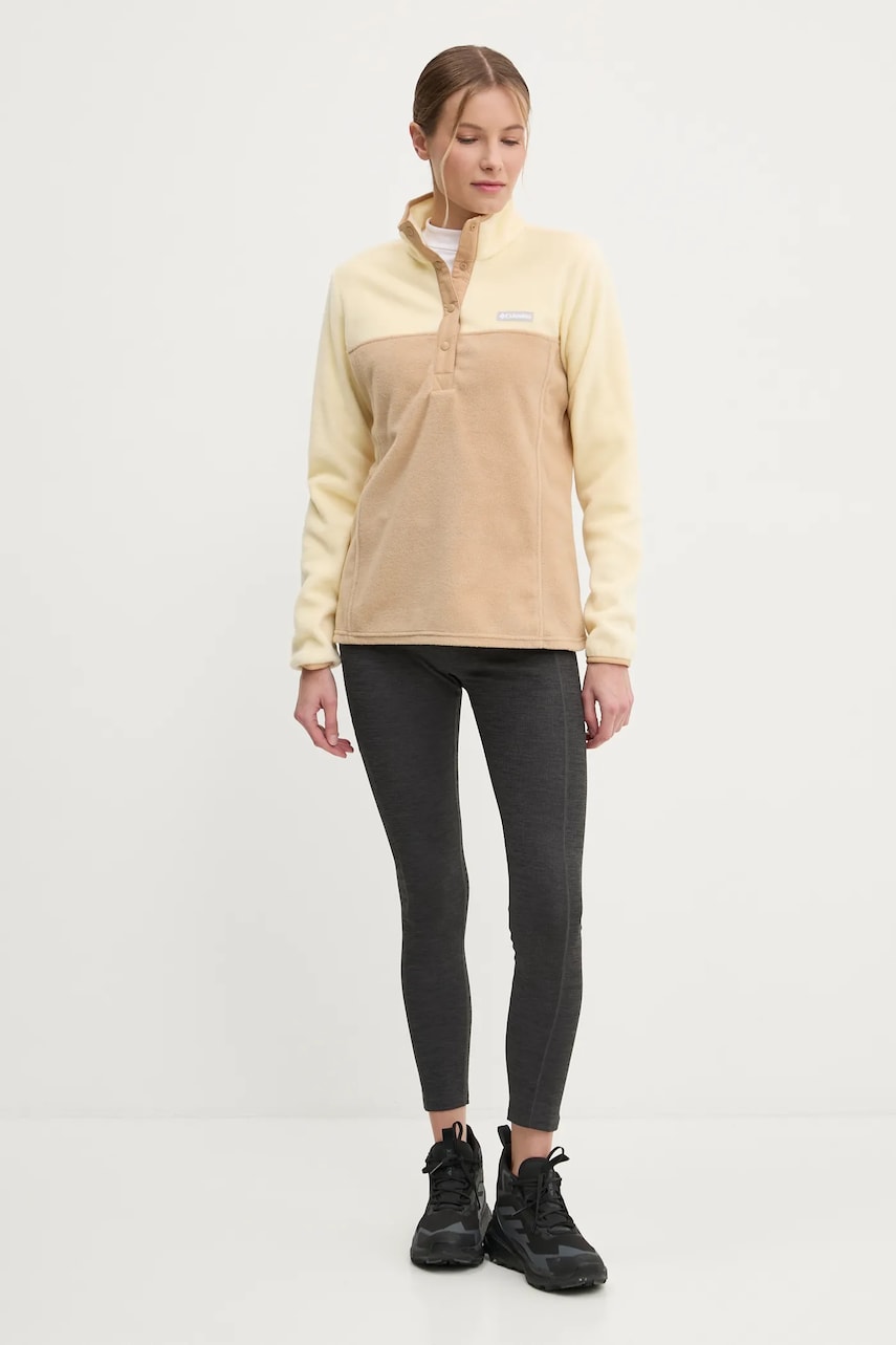 Спортивная кофта Columbia Benton Springs цвет чёрный узор 2085651 Спортивная кофта Columbia Benton Springs цвет чёрный узор 2085651