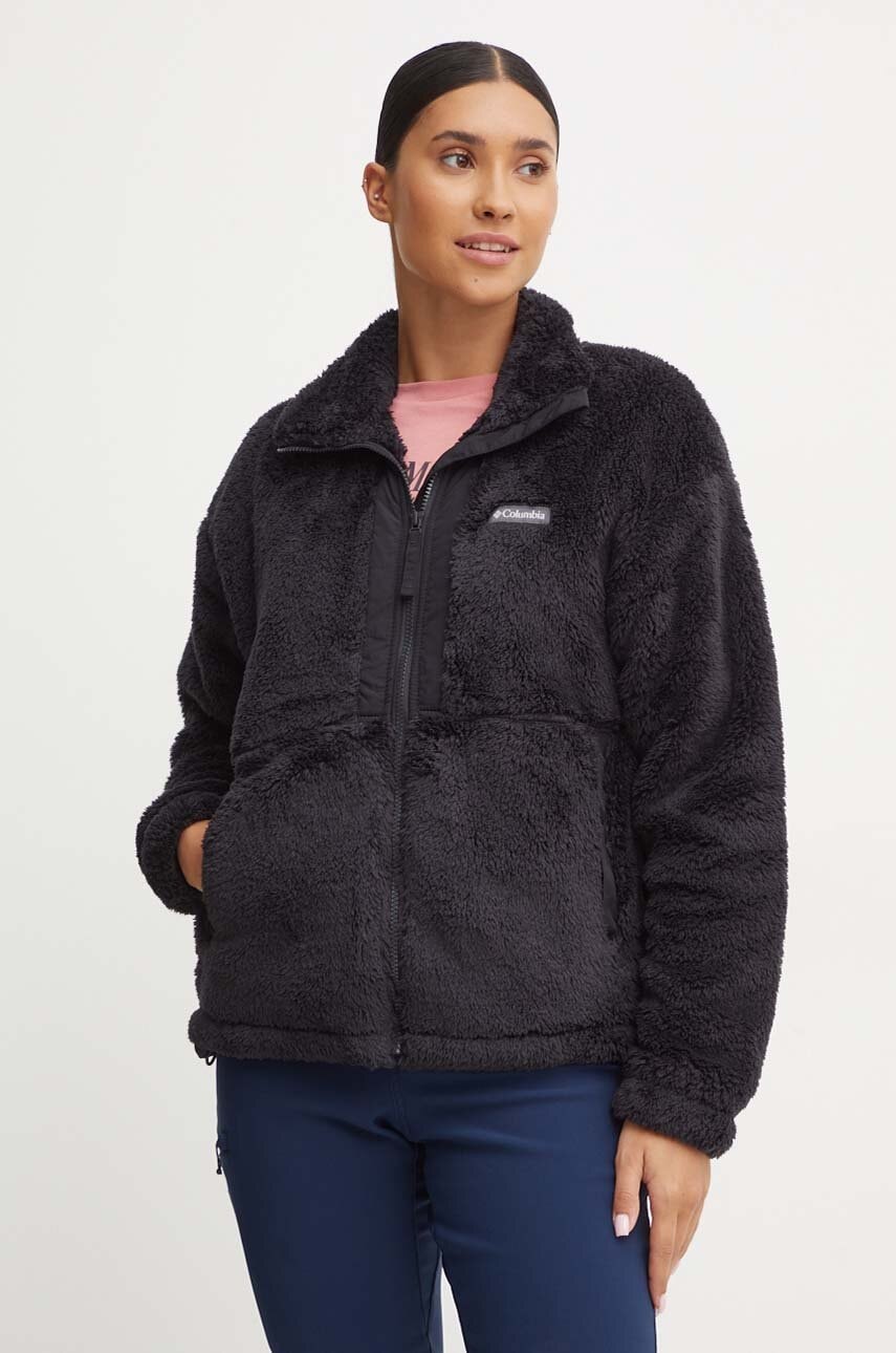 Columbia hanorac Boundless Discovery culoarea negru, neted, 2085682