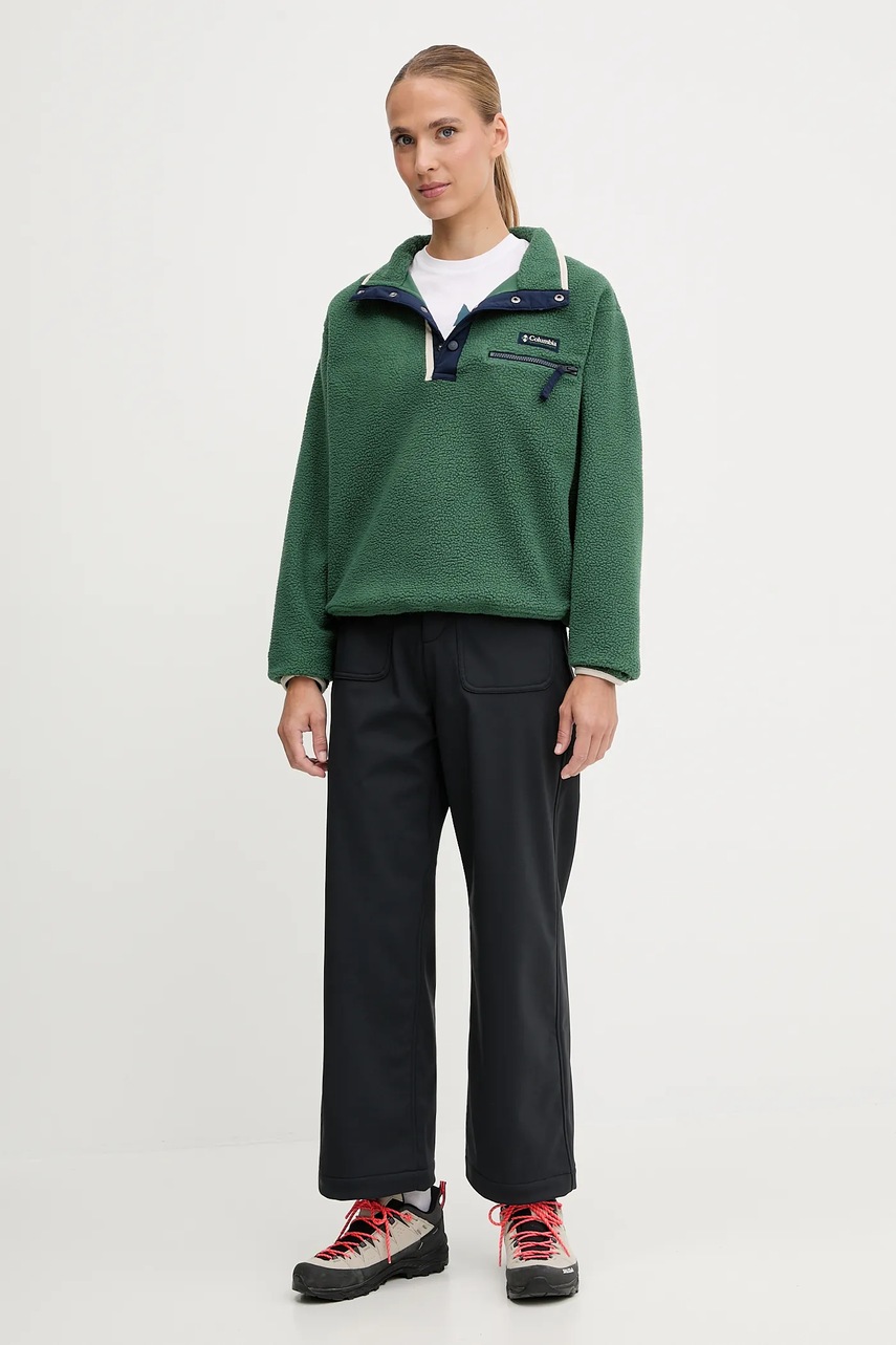 Спортивная кофта Columbia Helvetia цвет серый однотонная 2092231