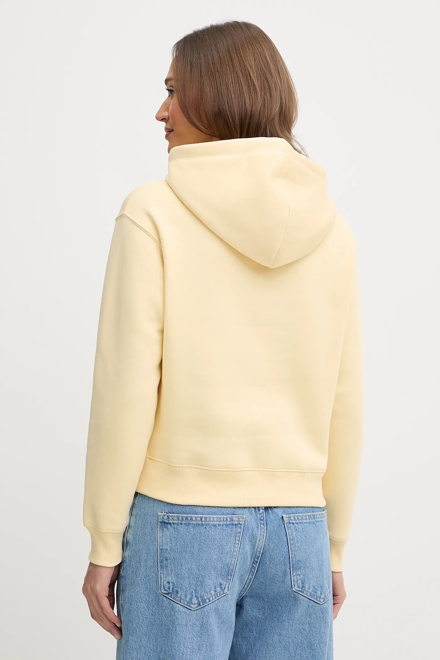 Кофта Tommy Hilfiger цвет чёрный с капюшоном с аппликацией WW0WW43598 Кофта Tommy Hilfiger цвет чёрный с капюшоном с аппликацией WW0WW43598
