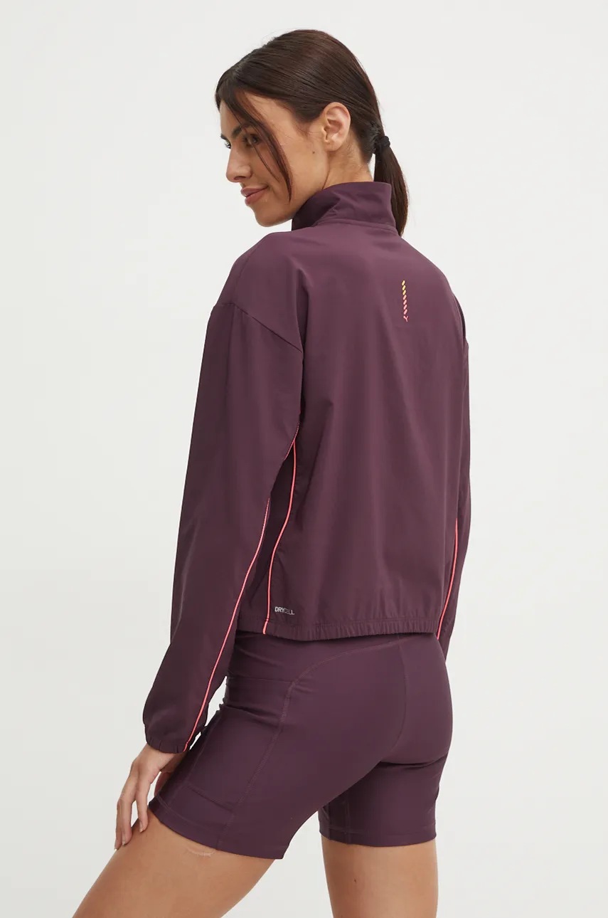 Puma futós felső For Her lila, nyomott mintás, 525743 termék 2. képe