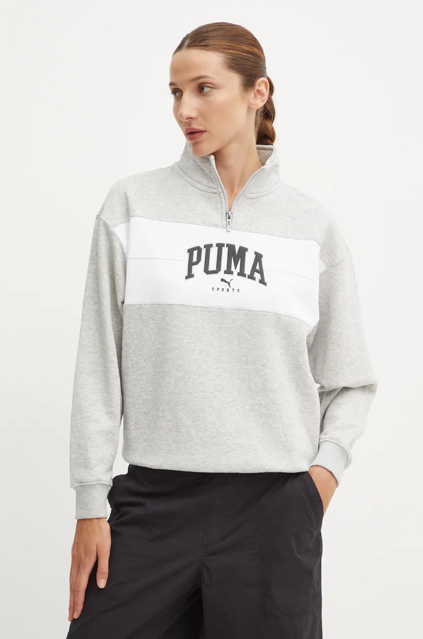 

Суичър Puma в сиво с десен 681543, Сив