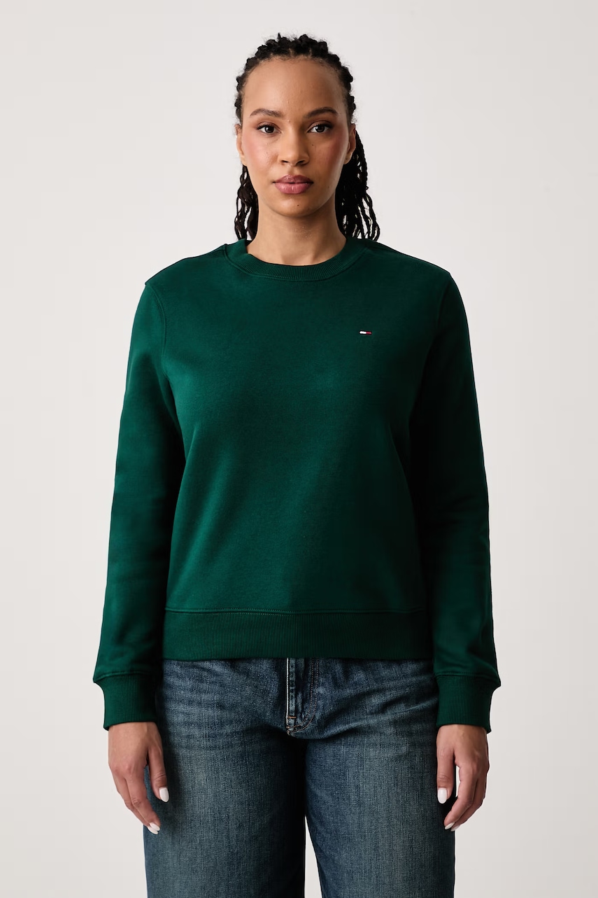 Tommy Jeans dukserica za žene s pamukom