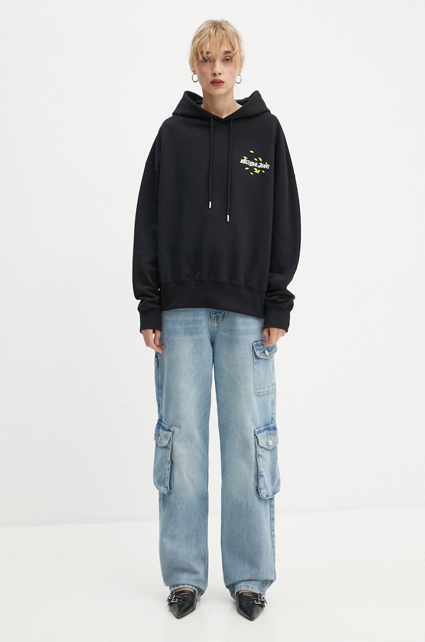 Βαμβακερή μπλούζα Moschino Jeans φωτογραφία