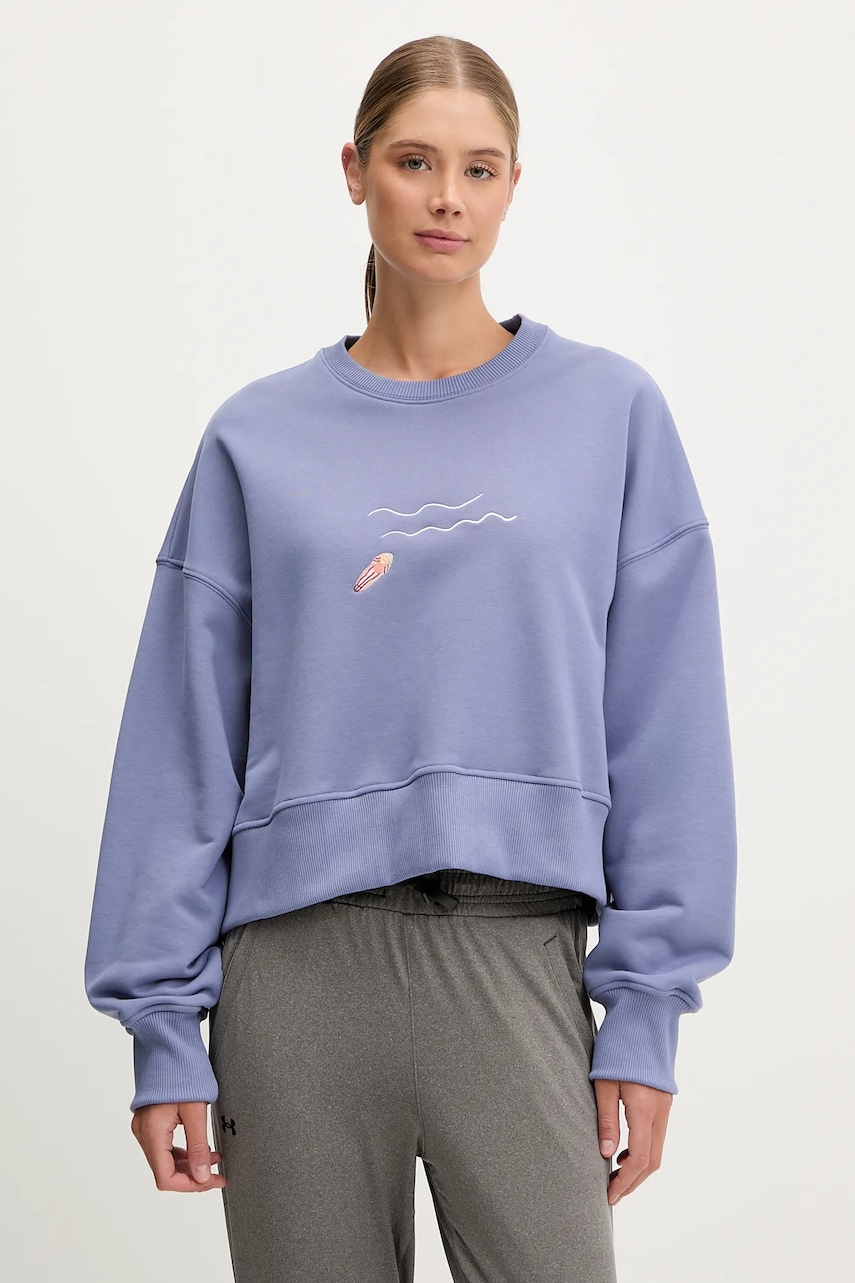 JOYINME bluză trening Wave culoarea rosu, uni, Wave