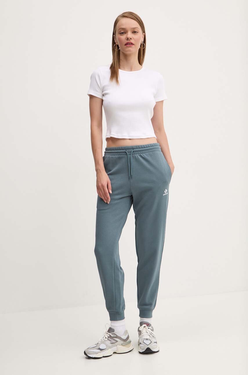 Μπλουζάκι Converse χρώμα: άσπρο, 10027490-A02 φωτογραφία