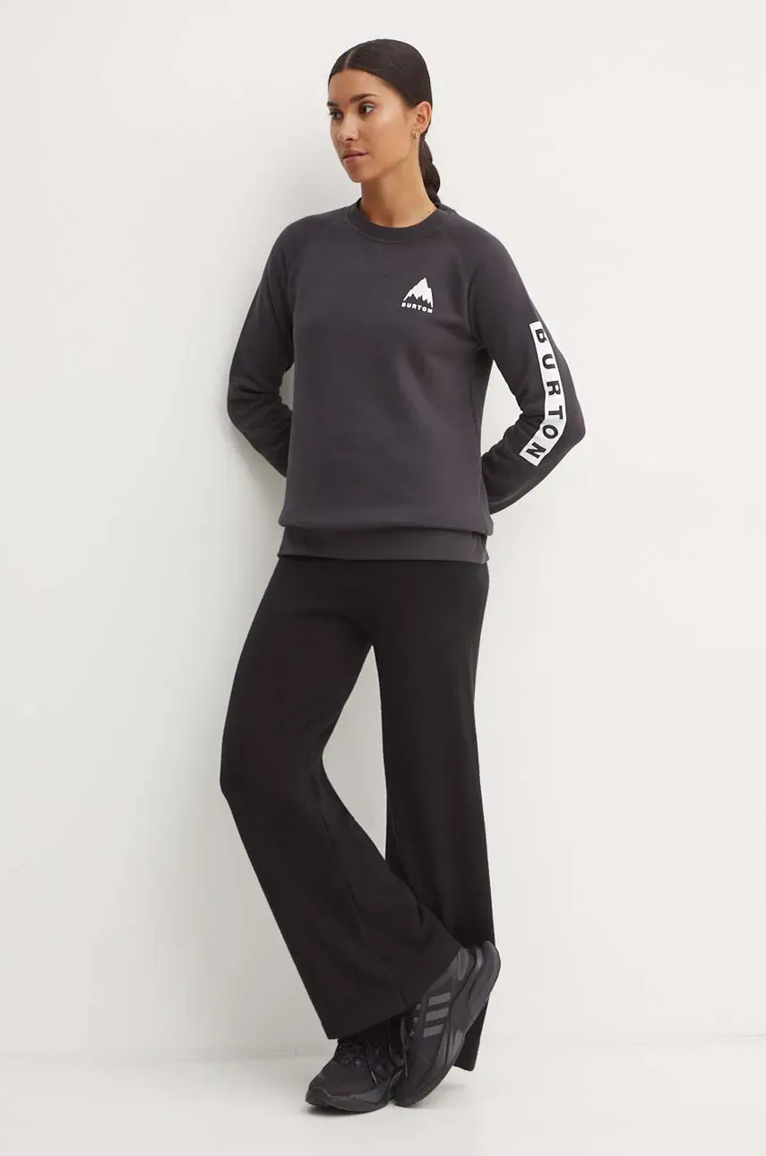 Кофта Burton женская цвет чёрный с принтом 227411 Кофта Burton женская цвет чёрный с принтом 227411