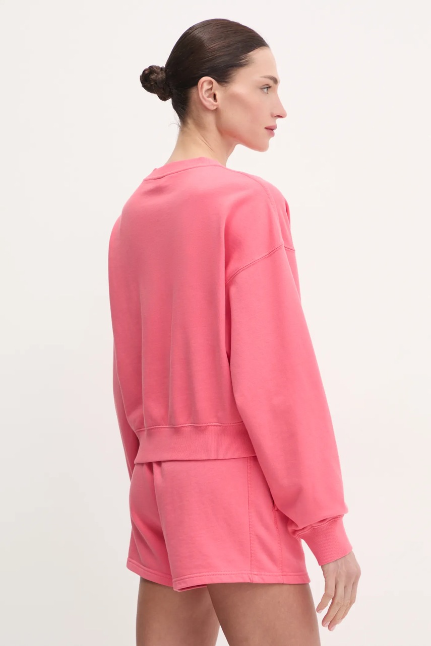 Βαμβακερή μπλούζα P.E Nation Reverie γυναικεία, χρώμα: ροζ, 244F347 φωτογραφία