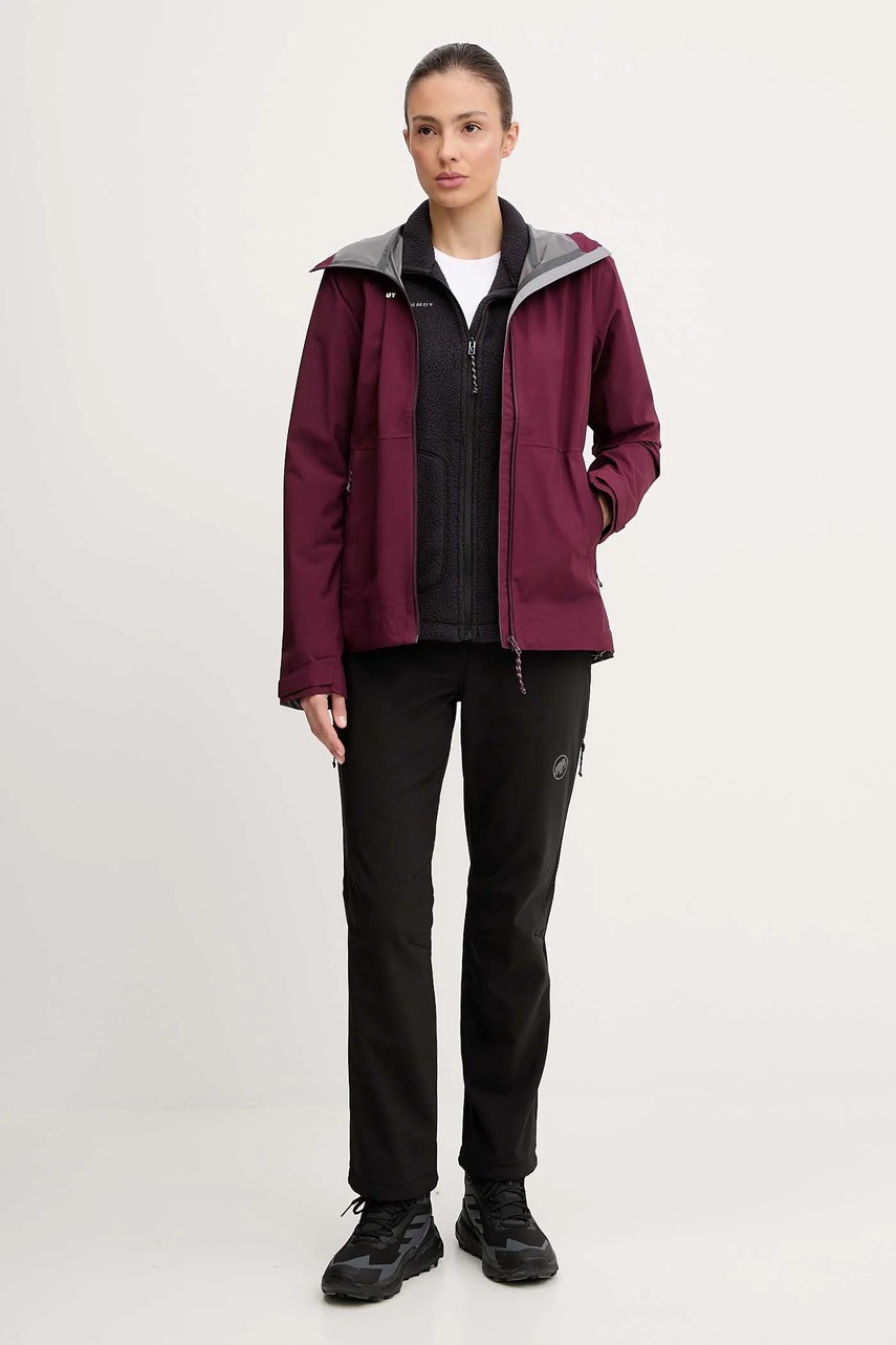 Спортивная кофта Mammut Falera цвет розовый однотонная 1014.05830