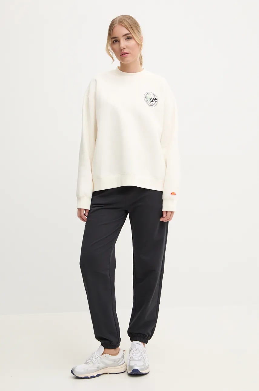 Кофта Ellesse ARESKI женская цвет бежевый с принтом SGX20916 Кофта Ellesse ARESKI женская цвет бежевый с принтом SGX20916