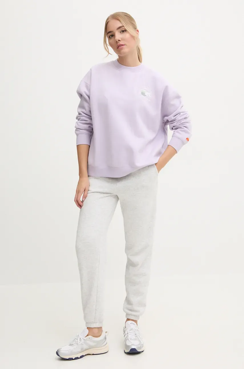 Кофта Ellesse ARESKI женская цвет фиолетовый с принтом SGX20916 Кофта Ellesse ARESKI женская цвет фиолетовый с принтом SGX20916