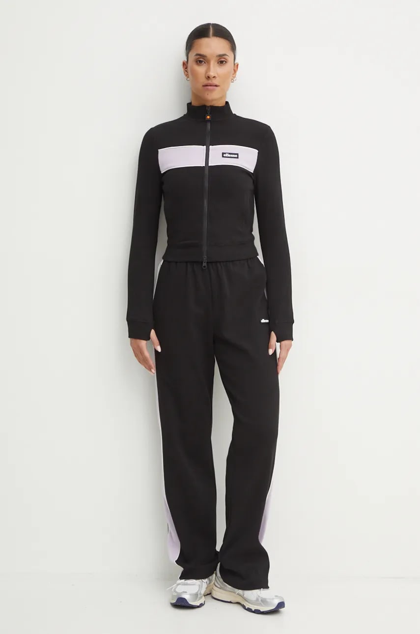Кофта Ellesse SNOWMASS женская цвет чёрный узор SGX20912 Кофта Ellesse SNOWMASS женская цвет чёрный узор SGX20912