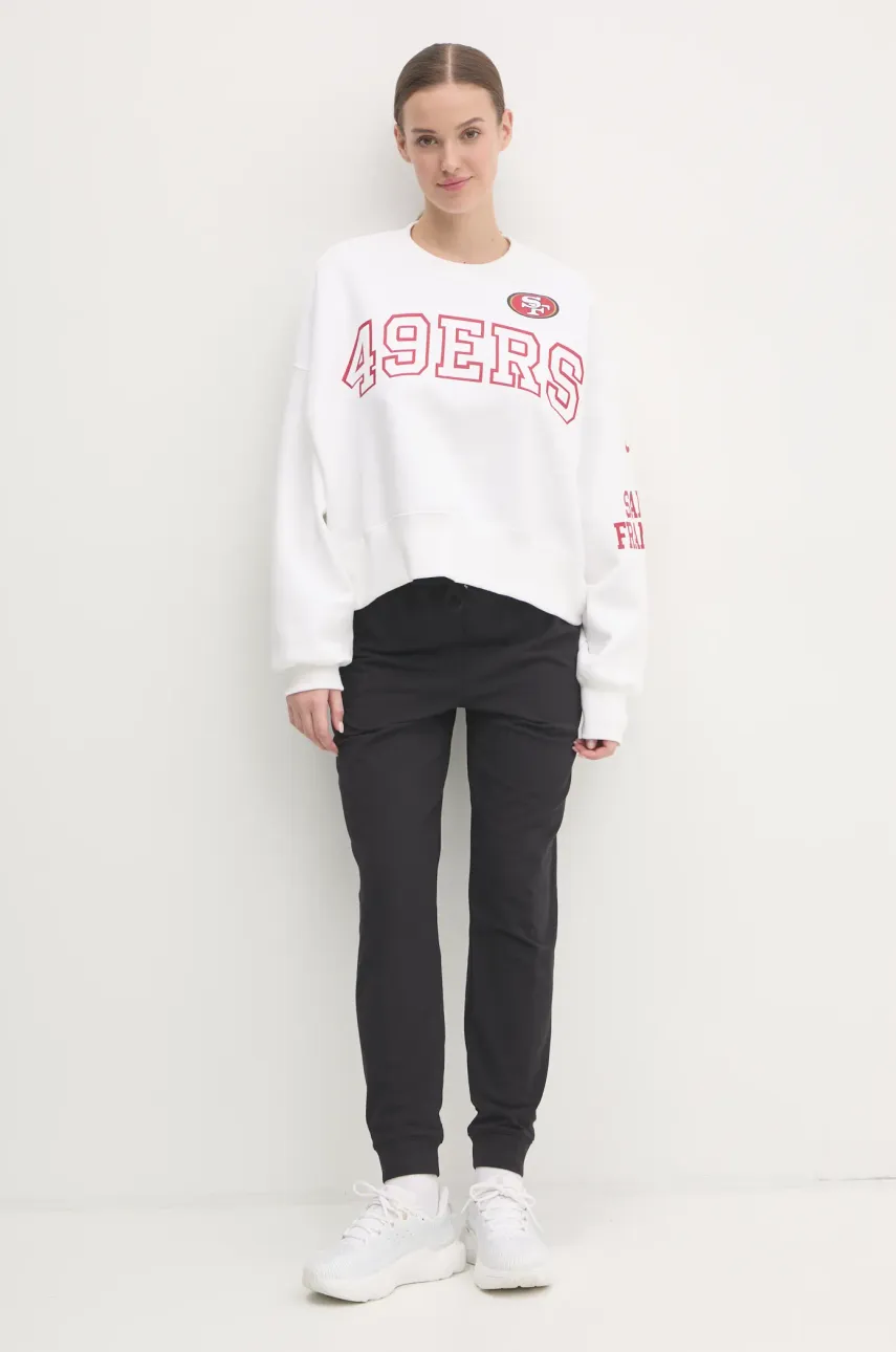 Кофта Nike San Francisco 49ers женская цвет белый с принтом 01D7-11QR-73-AZ1 Кофта Nike San Francisco 49ers женская цвет белый с принтом 01D7-11QR-73-AZ1