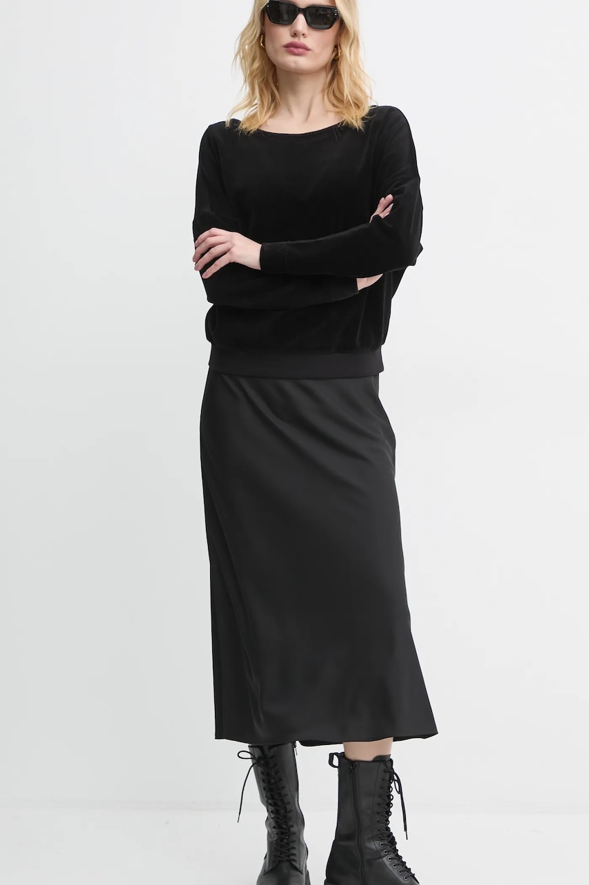 Кофта из велюра G-Star Raw цвет чёрный однотонная D25747-D428 Кофта из велюра G-Star Raw цвет чёрный однотонная D25747-D428