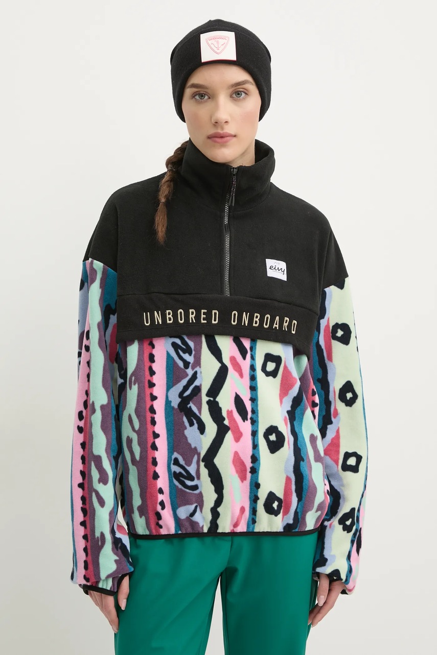 

Спортен суичър Eivy Ball Fleece в черно с десен A00339122, Черен