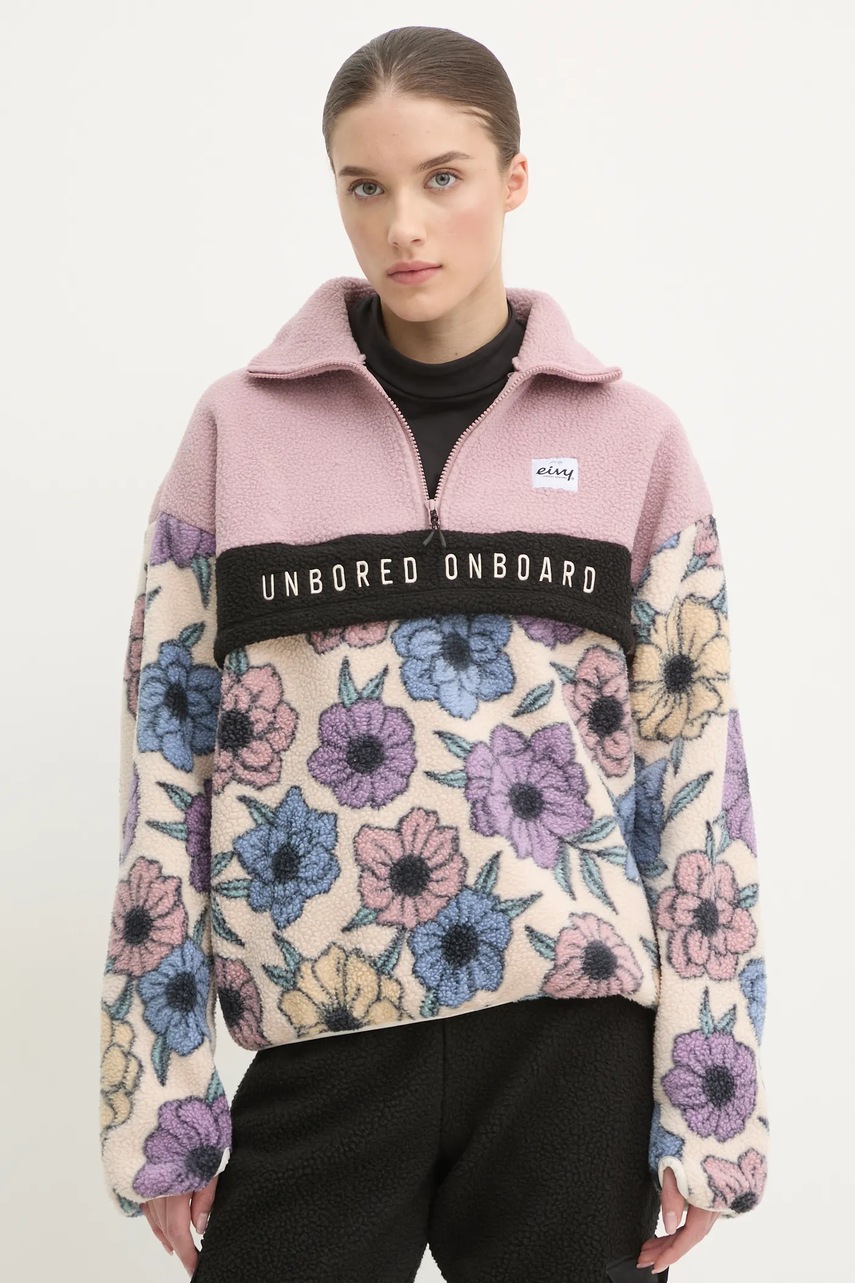 

Спортен суичър Eivy Ball Sherpa в розово с десен A00339121, Розов