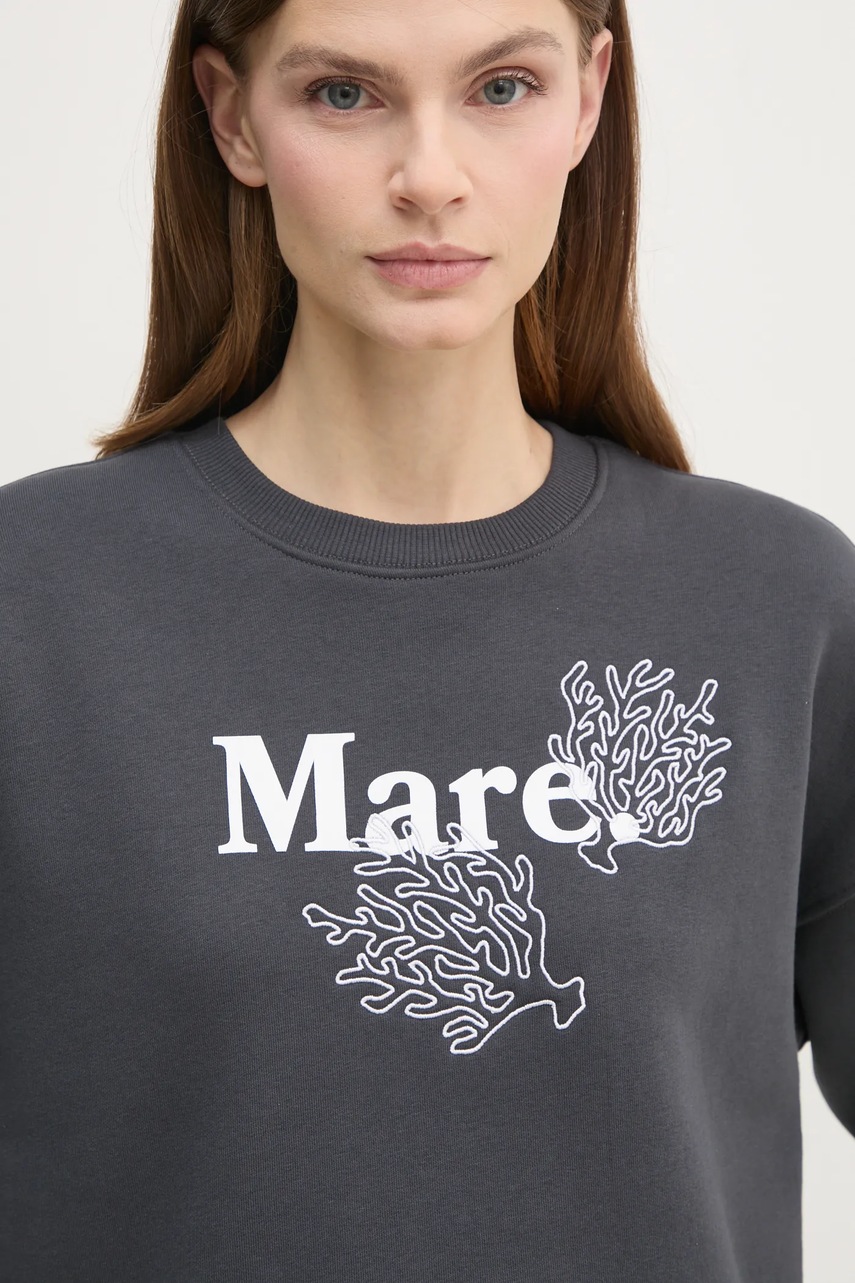 Μπλούζα Drivemebikini MARE χρώμα: γκρι φωτογραφία