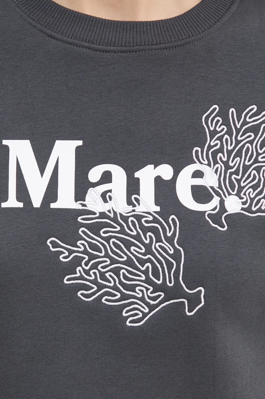 Μπλούζα Drivemebikini MARE χρώμα: γκρι φωτογραφία