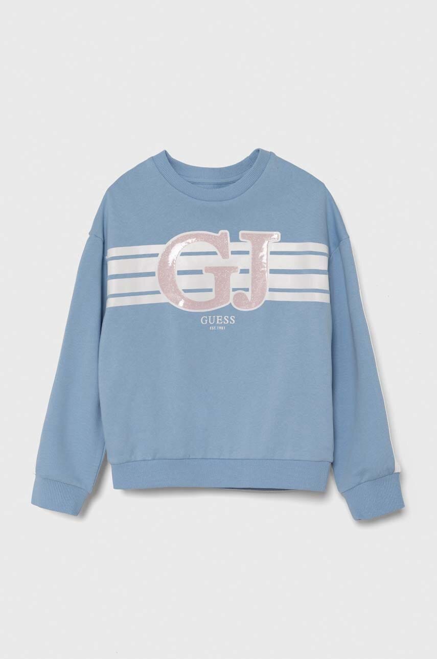 Levně Dětská bavlněná mikina Guess s potiskem, J4YQ01 KA6R4