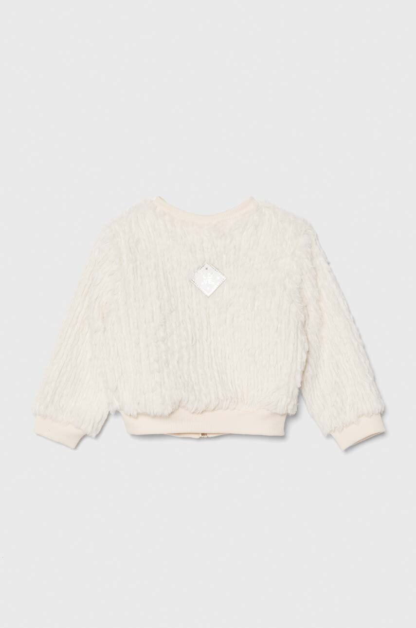 Кофта для младенцев Jamiks SHAZIA цвет бежевый однотонная JZH062