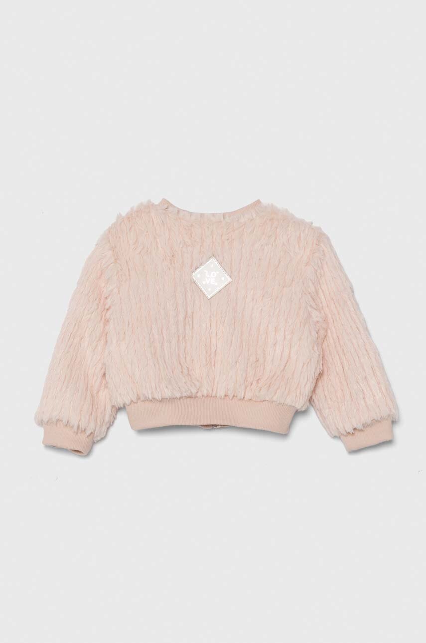 Кофта для младенцев Jamiks SHAZIA цвет розовый однотонная JZH062 в Луцке Кофта для младенцев Jamiks SHAZIA цвет розовый однотонная JZH062 в Луцке