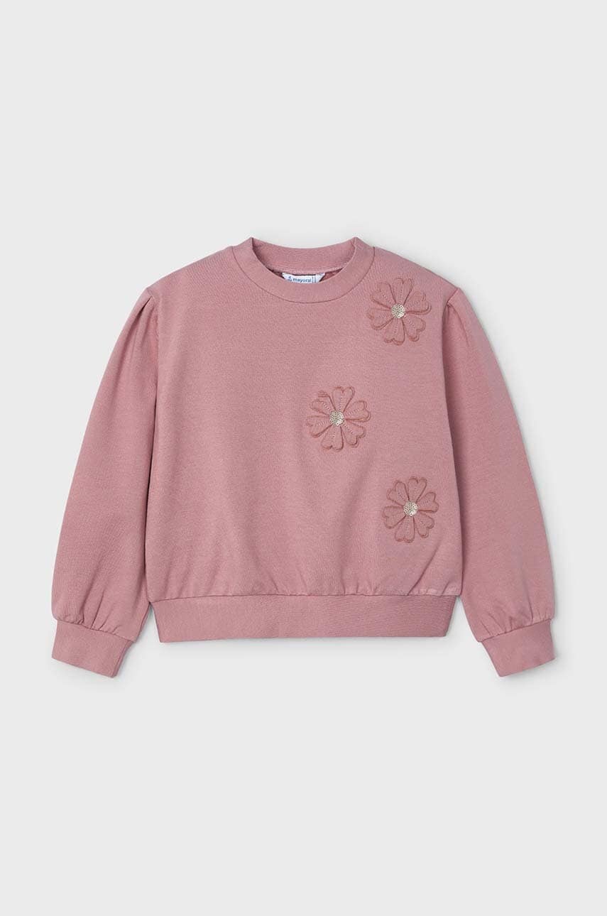 Mayoral bluza copii culoarea roz, cu imprimeu, 4478