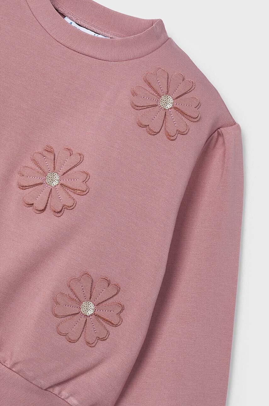 Дитяча кофта Mayoral колір рожевий з аплікацією 4478 в Тернополі Дитяча кофта Mayoral колір рожевий з аплікацією 4478 в Тернополі