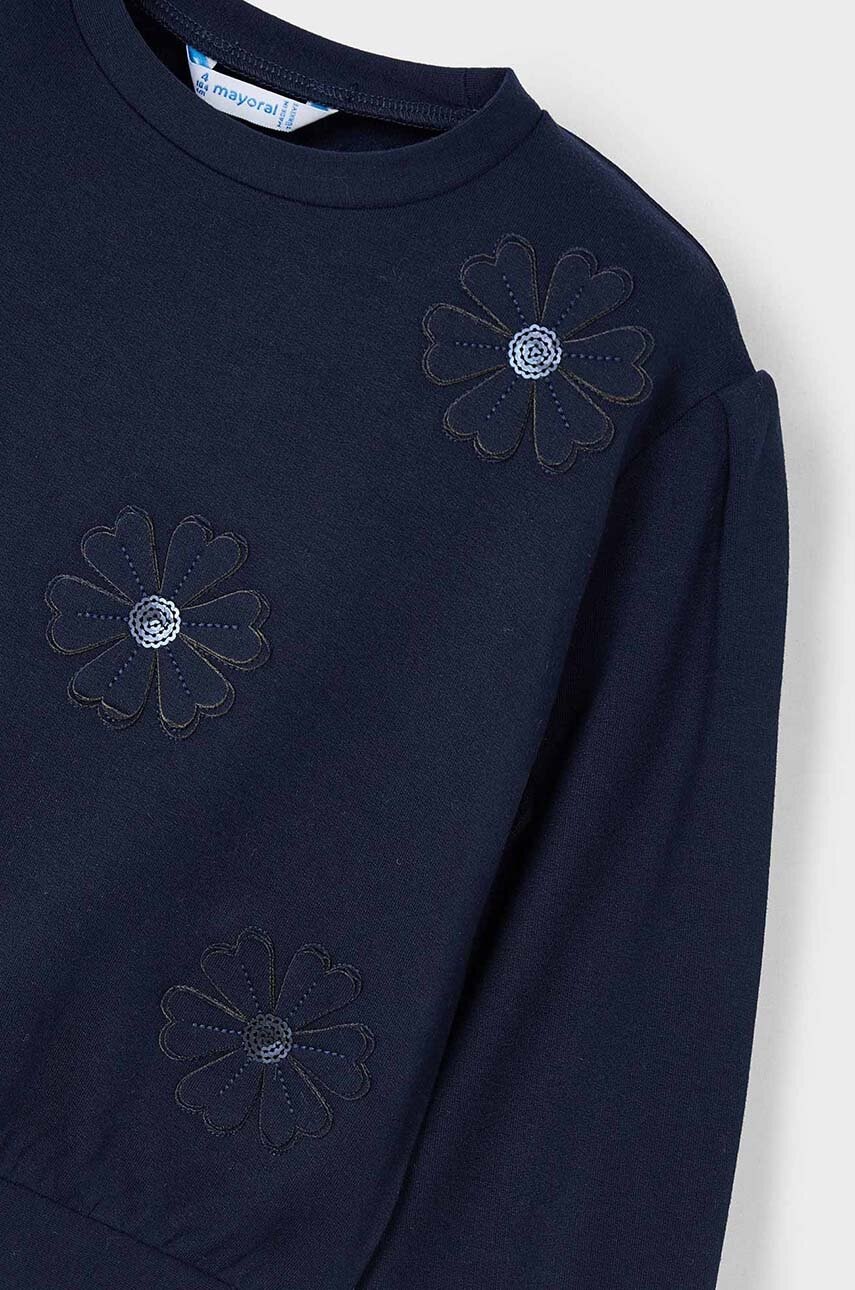 Дитяча кофта Mayoral колір синій з аплікацією 4478 в Вінниці Дитяча кофта Mayoral колір синій з аплікацією 4478 в Вінниці