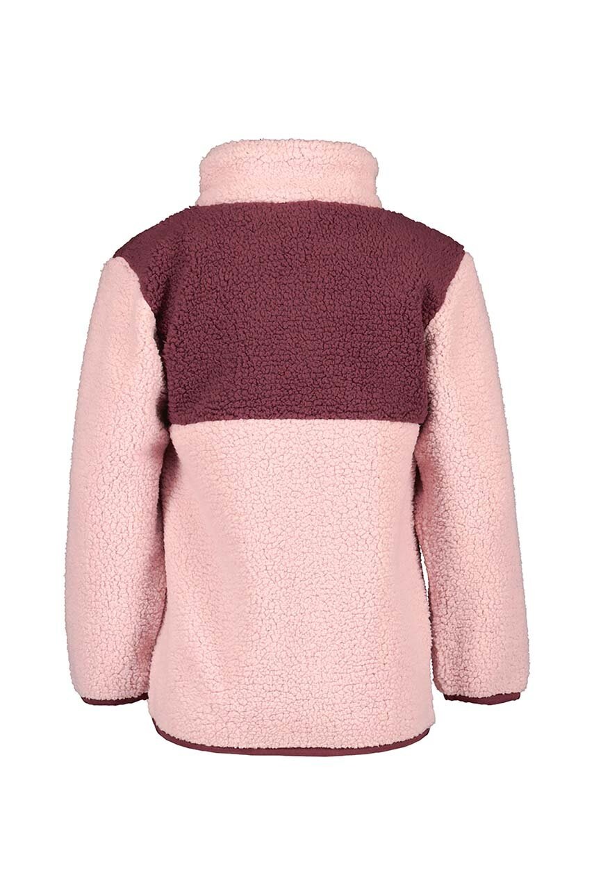 Didriksons gyerek gyapjú pulóver GOSIG KIDS HALFZIP rózsaszín, mintás, 505536 termék 2. képe