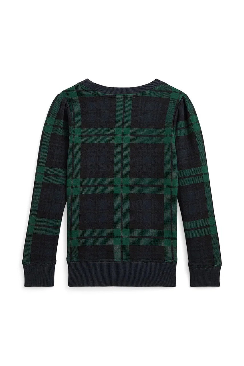 Детская хлопковая кофта Polo Ralph Lauren цвет чёрный узор 312952154001 Детская хлопковая кофта Polo Ralph Lauren цвет чёрный узор 312952154001