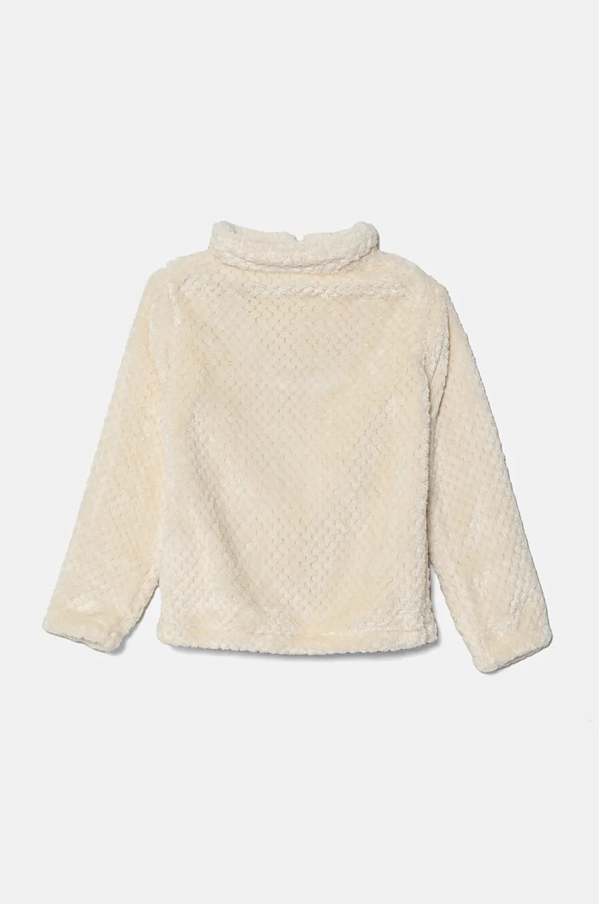 Детская куртка из флиса Columbia Fire Side цвет бежевый однотонная 1799083 Детская куртка из флиса Columbia Fire Side цвет бежевый однотонная 1799083