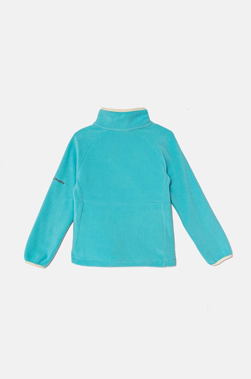 Детская куртка из флиса Columbia Fast Trek IV цвет бирюзовый однотонная 2087792 Детская куртка из флиса Columbia Fast Trek IV цвет бирюзовый однотонная 2087792