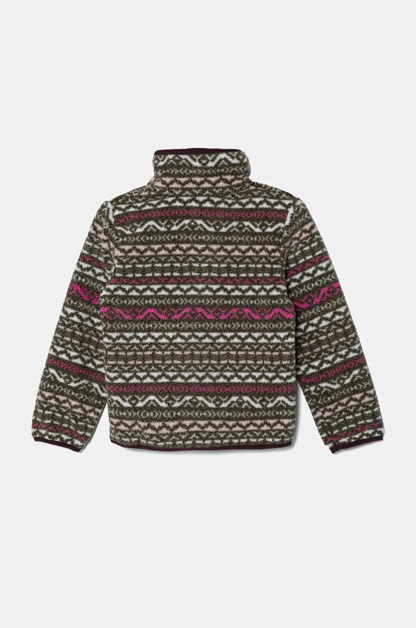 Детская куртка из флиса Columbia Helvetia цвет розовый узор 2097071 Детская куртка из флиса Columbia Helvetia цвет розовый узор 2097071
