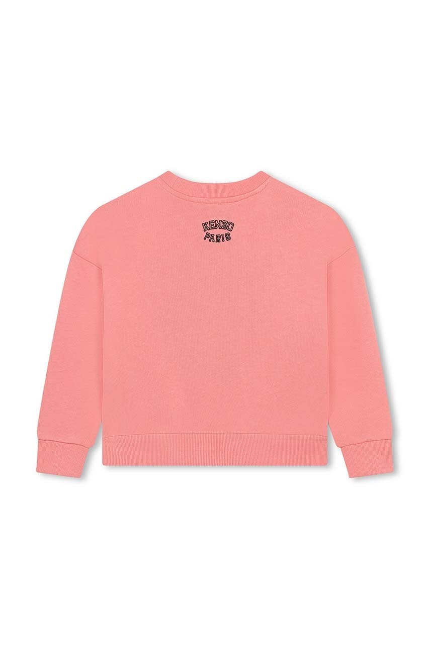 Детская кофта Kenzo Kids цвет розовый с принтом K60692