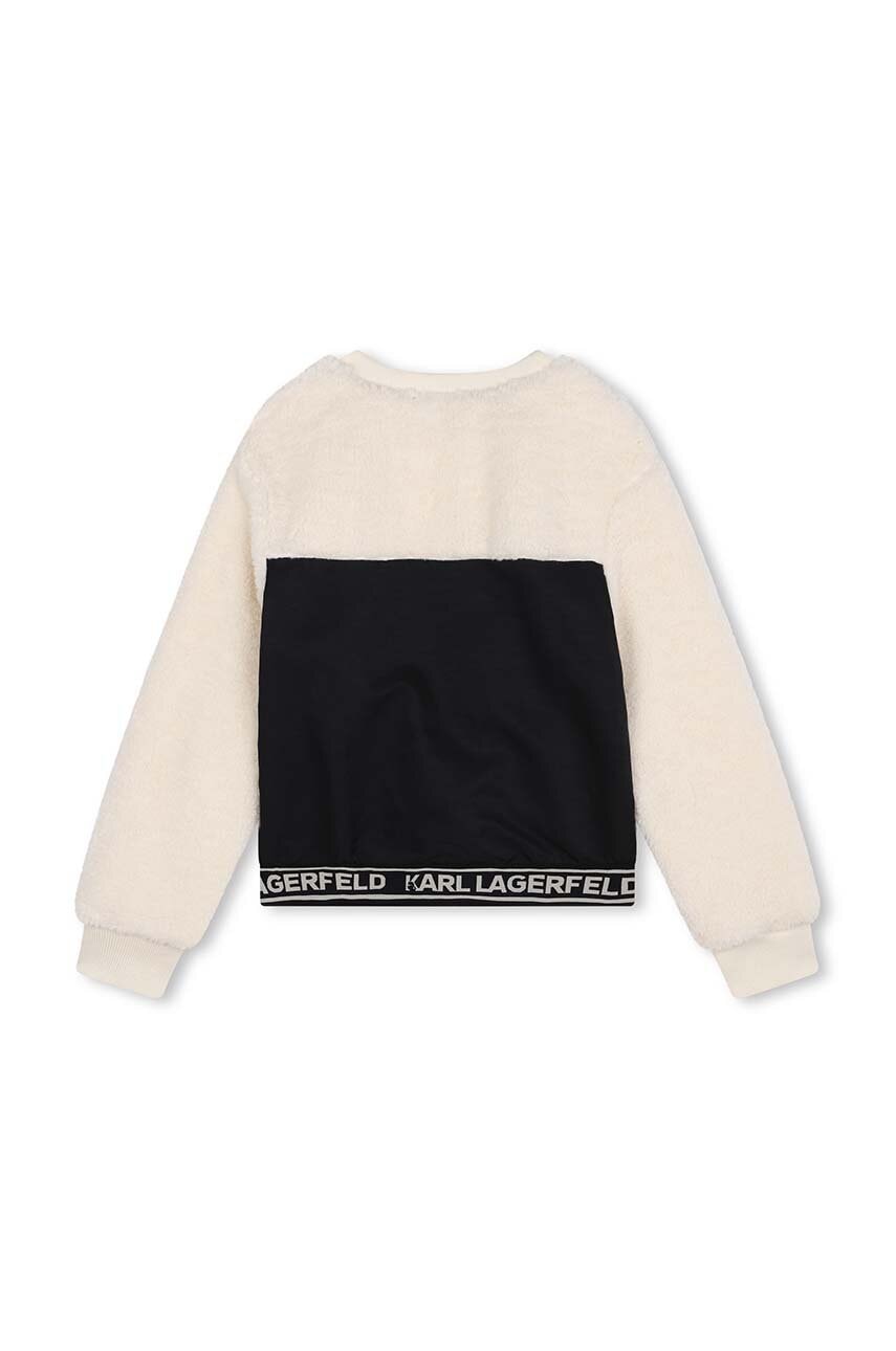 Детская кофта Karl Lagerfeld цвет чёрный однотонная Z30223 Детская кофта Karl Lagerfeld цвет чёрный однотонная Z30223